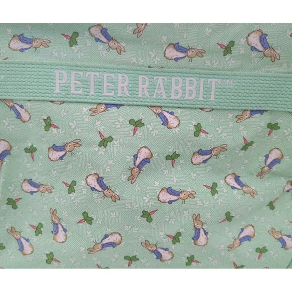 Vintage Enfamil Peter‎ Rabbit Mint Green Vinyl Baby Diaper Bag Gender Neutral